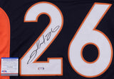 Clinton Portis Signed Denver Broncos Jersey (PSA/DNA COA) 2xPro Bowl R.B.