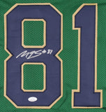 Miles Boykin Signed Notre Dame Fighting Irish Jersey (JSA COA) Ravens Receiver