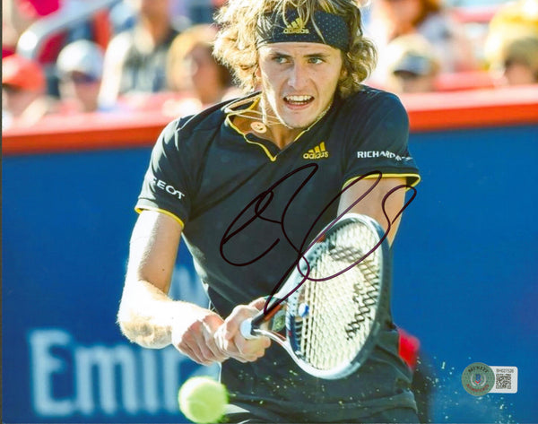 Alexander Zverev Authentic Signed 8x10 Photo Autographed BAS #BH027526