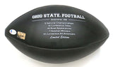 Urban Meyer Signed Ohio State Buckeyes Black Logo Football Beckett Authenticated