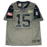 PATRICK MAHOMES SIGNED KANSAS CITY CHIEFS NIKE LIMITED SALUTE TO SERVICE JERSEY