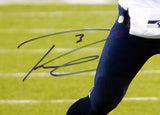 RUSSELL WILSON AUTOGRAPHED 16X20 PHOTO SEATTLE SEAHAWKS SUPER BOWL RW HOLO 74641