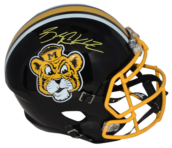 BRADY COOK SIGNED MISSOURI TIGERS SAILOR FULL SIZE SPEED HELMET BECKETT