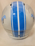 JAHMYR GIBBS SIGNED DETROIT LIONS 2024 F/S SPEED REP HELMET FANATICS