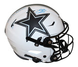 Emmitt Smith Signed Dallas Cowboys Authentic Lunar Speed Flex Helmet BAS 36919