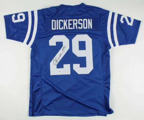 Eric Dickerson Signed Indianapolis Colts Jersey Inscribed "HOF 99"(Beckett COA)