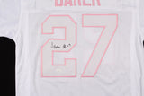 Deandre Baker Signed "Breast Cancer Awareness" New York Giants Jersey (JSA COA)