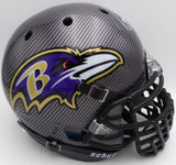 Ray Lewis Autographed Full Size Authentic Helmet Ravens W/Stats Beckett