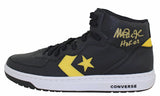 Lakers Magic Johnson "HOF 02" Signed Converse Weapon Left Shoe BAS #MJ14606