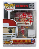 Chiefs Travis Kelce Authentic Signed #257 Funko Pop Vinyl Figure BAS Witnessed