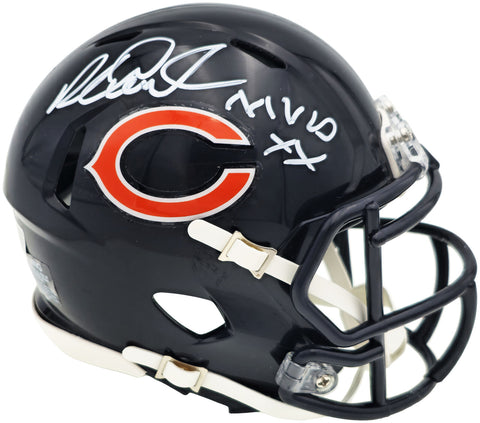 RICHARD DENT AUTOGRAPHED BEARS BLUE SPEED MINI HELMET MVP XX BECKETT 230267