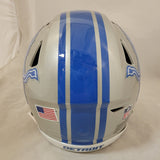 AMON RA ST BROWN SIGNED DETROIT LIONS F/S SPEEDFLEX AUTHENTIC HELMET BECKETT QR