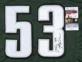 Nigel Bradham Signed Philadelphia Eagle Jersey (JSA COA) Super Bowl LII Champion