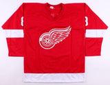 Justin Abdelkader Signed Red Wings Jersey (Beckett) Playing career 2008-present