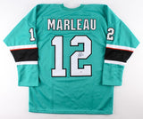 Patrick Marleau Signed Sharks Jersey (PSA) Veteran 20 year San Jose Left Winger