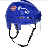 JURAJ SLAFKOVSKY Autographed Canadians Blue Mini Helmet FANATICS