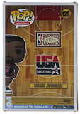 Magic Johnson "92 Gold" Signed 10" USA Basketball #125 Funko Pop Figure BAS 3