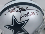 Deion Sanders Autographed Dallas Cowboys Mini Helmet w/HOF-Beckett W Hologram