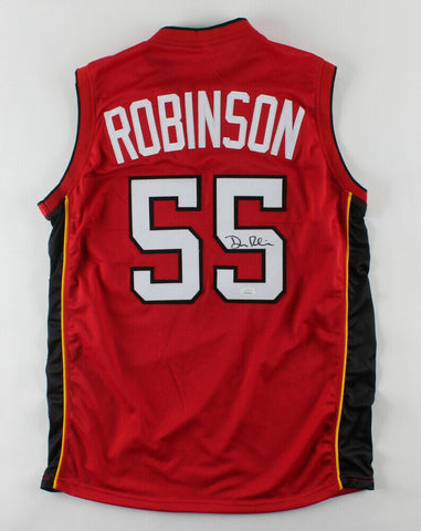 Duncan Robinson Signed Miami Heat Jersey (JSA COA) 2018 Grad U of Michigan Guard