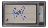 Ryan McDonagh Signed Slabbed Nashville Predators Cut Signature PSA/DNA 85076325