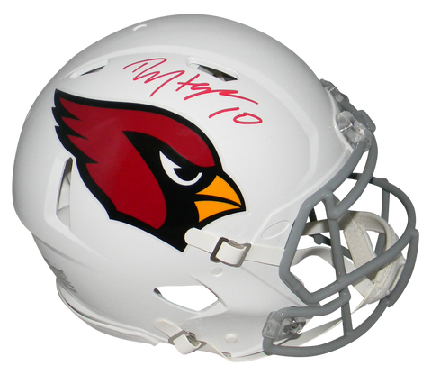 DEANDRE HOPKINS SIGNED ARIZONA CARDINALS AUTHENTIC SPEED HELMET BECKETT