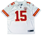 PATRICK MAHOMES AUTOGRAPHED KANSAS CITY CHIEFS WHITE NIKE LIMITED JERSEY BECKETT