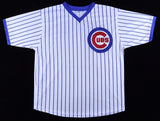 Bill Madlock Signed Chicago Cubs Pinstriped Jersey (JSA COA) 4xNL Batting Champ