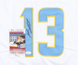 Keenan Allen Signed Los Angeles Chargers Jersey (JSA COA) 5xPro Bowl Receiver