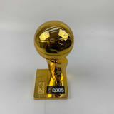 Autographed/Signed Manu Ginobili Spurs Replica 2005 NBA Finals Trophy BAS COA