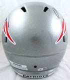 Damien Harris Autographed New England Patriots F/S Speed Helmet-Beckett W Holo