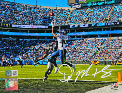 DK Metcalf Autographed Seattle Seahawks 8x10 TD FP Photo-Beckett W Hologram