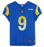 MATTHEW STAFFORD Autographed Los Angeles Rams Blue Nike Elite Jersey FANATICS