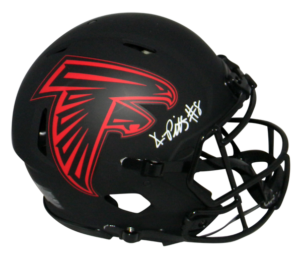 KYLE PITTS AUTOGRAPHED ATLANTA FALCONS ECLIPSE AUTHENTIC SPEED HELMET BECKETT