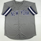 Autographed/Signed PAUL O'NEILL New York Grey Baseball Jersey JSA COA Auto