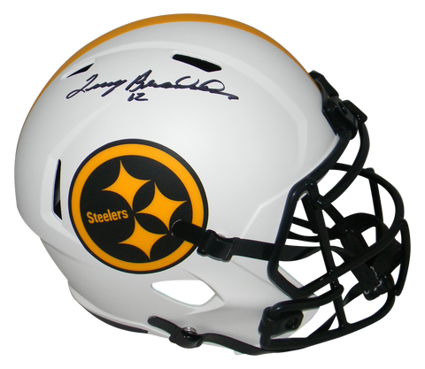 TERRY BRADSHAW SIGNED PITTSBURGH STEELERS LUNAR FULL SIZE SPEED HELMET BECKETT