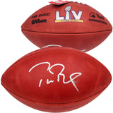 Tom Brady Autographed NFL Leather Super Bowl LV Football Fanatics AA0104045