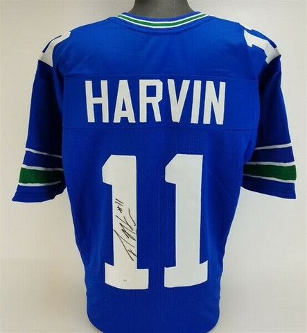 Percy Harvin Signed Seattle Seahawks Jersey (JSA COA)Florida Gator Wide Receiver