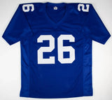 Devin Singletary Signed Giants Jersey (Beckett) New York's Top Running Back 2024