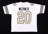 Pete Werner Signed New Orleans Saints Jersey (JSA COA) 2021 2nd Round Pick / LB