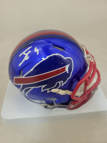 JAMES COOK SIGNED BUFFALO BILLS FLASH SPEED MINI HELMET BECKETT COA