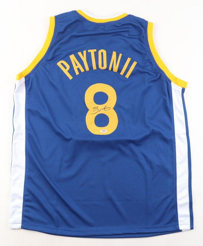 Gary Payton II Signed Golden State Warriors Jersey (PSA) 2022 NBA Champion Guard