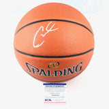 CADE CUNNINGHAM signed Spalding Basketball PSA/DNA Detroit Pistons Autographed