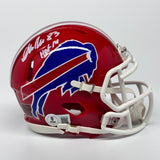 ANDRE REED AUTOGRAPHED SIGNED BUFFALO BILLS RED MINI HELMET HOF 14 BAS