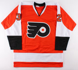 Mark Streit Signed Flyers Jersey (Beckett COA) Playing career 1995-present