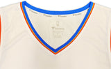 THUNDER CHET HOLMGREN AUTOGRAPHED WHITE FANATICS JERSEY SIZE L BECKETT 234061