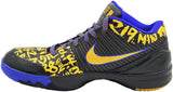 Kobe Bryant Autographed Nike Zoom Finals Shoes Lakers Panini PA44498