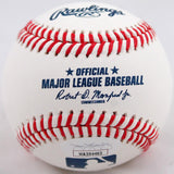 Oneil Cruz Autographed Rawlings OML Baseball-JSA W *Blue