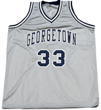 ALONZO MOURNING SIGNED GEORGETOWN HOYAS #33 BASKETBALL JERSEY BECKETT