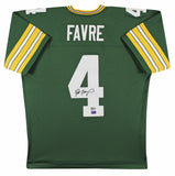 Packers Brett Favre Authentic Signed Green 1996 M&N Throwback Jersey BAS Witness