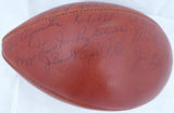 1963 Packers Autographed Football 48 Sigs Vince Lombardi & Starr Beckett A52079